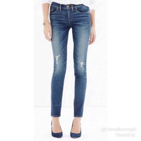 Madewell Denim - Madewell Skinny Skinny Denim Jeans Inseam 27